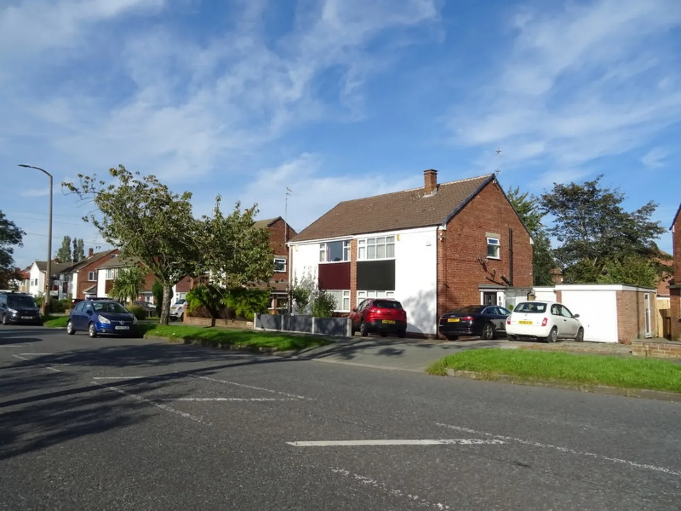 Houses on Pensby Road, Heswall. The CH60 postcode has the highest median sold price on the peninsula at £440,000